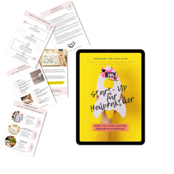 Heilpraktiker Start- Up- Digitales Workbook