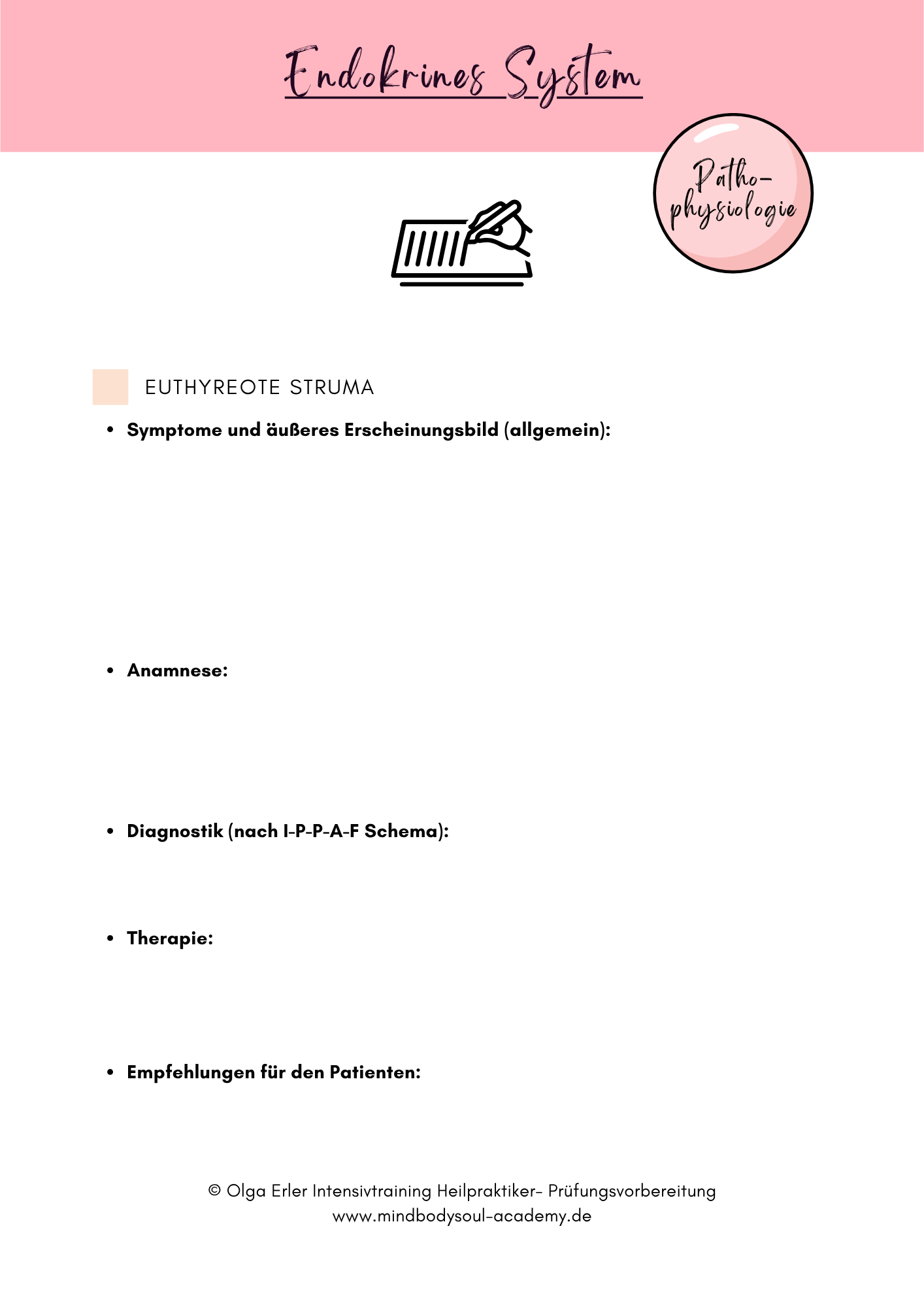 Digitales Lernmodul 4: Endokrines System (mit Video und Workbook)🧠💡 – Bild 13
