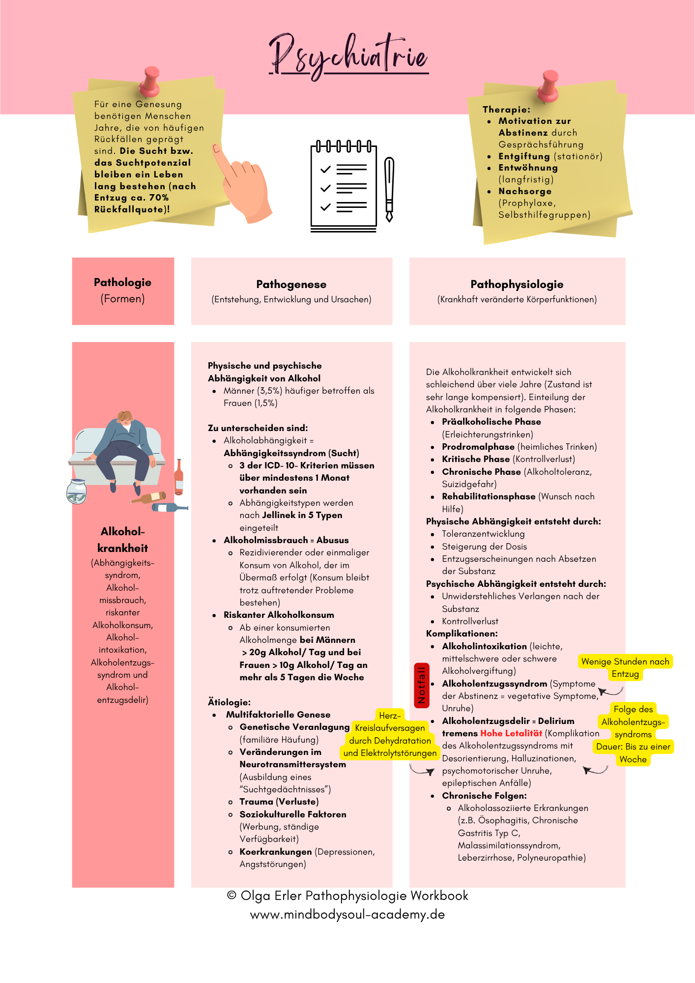 Digitales Workbook Nr.14 - Psychiatrie- Heilpraktiker- Prüfungsvorbereitung – Bild 5