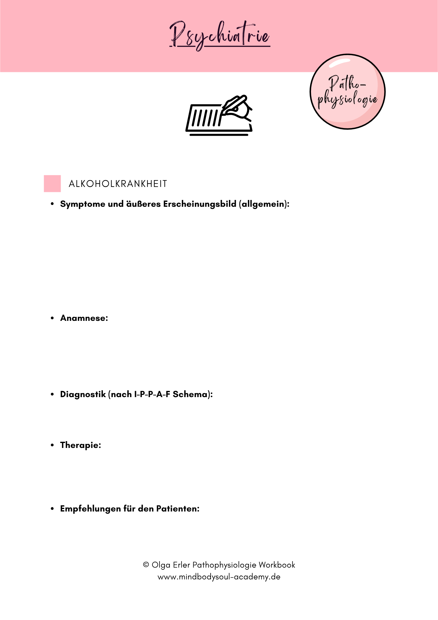 Digitales Workbook Nr.14 - Psychiatrie- Heilpraktiker- Prüfungsvorbereitung – Bild 6
