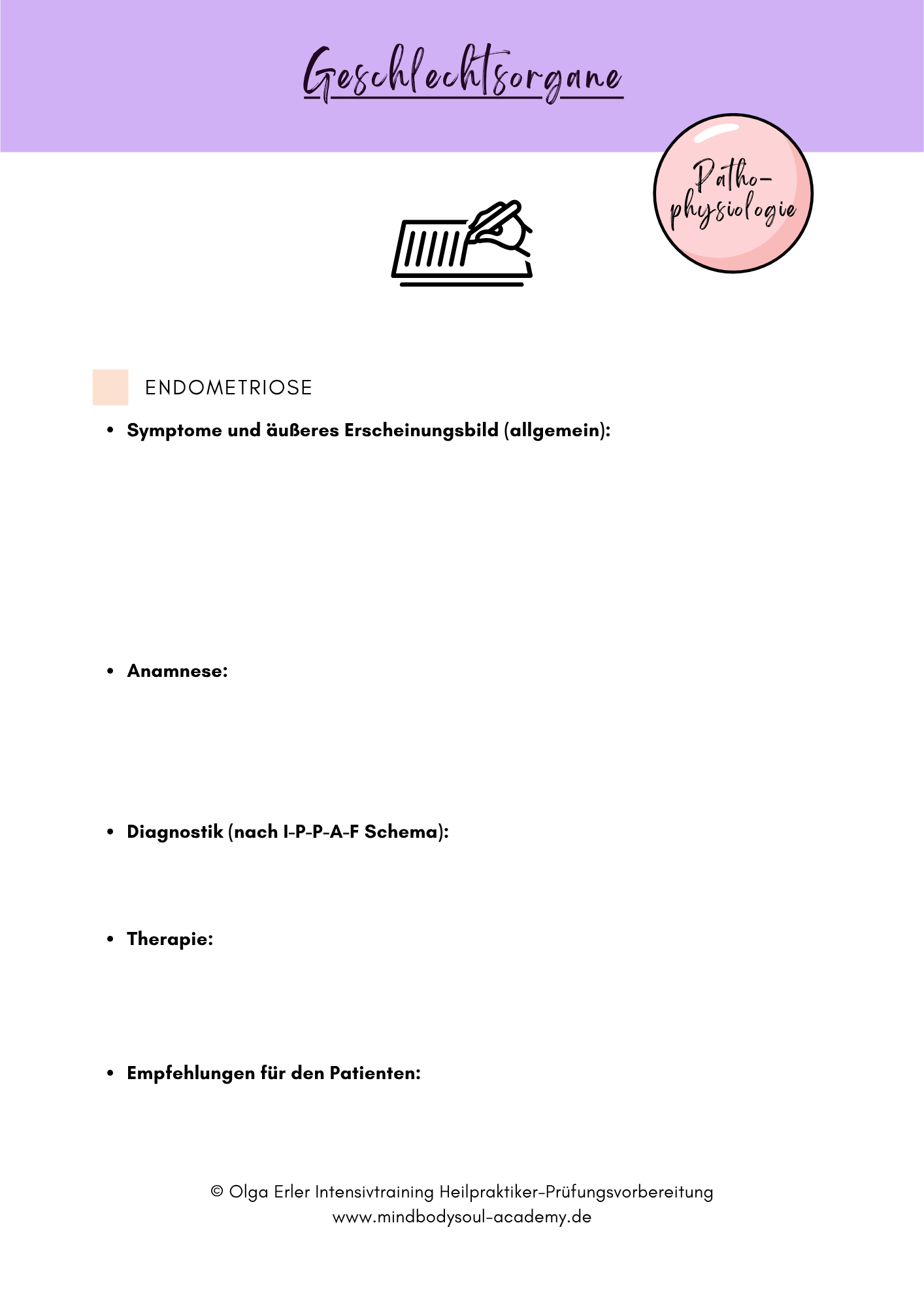 Digitales Workbook Nr.13 - Geschlechtsorgane und Fortpflanzung - Heilpraktiker-Prüfungsvorbereitung – Bild 9