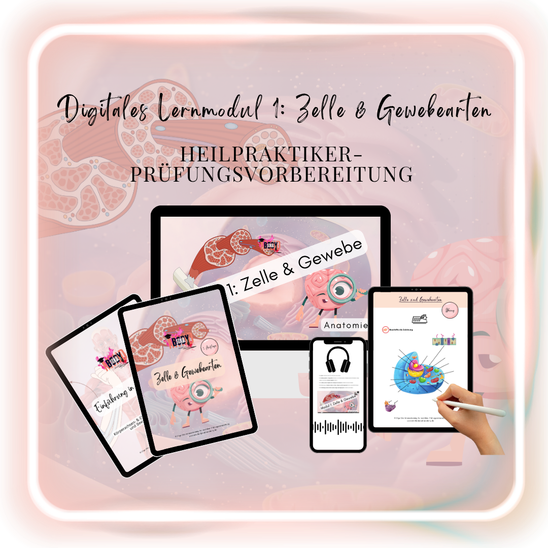 Digitales Lernmodul 1: Zelle und Gewebearten (mit Video und Digitales Workbook)🧬💡